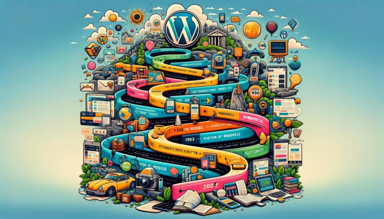 the evolution of wordpress a journey through major updates