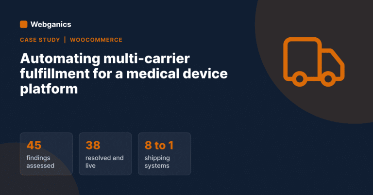 Vendor Tags multi-carrier fulfillment case study featured image