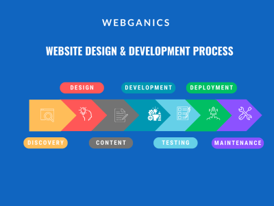 webganics web dev process infographic